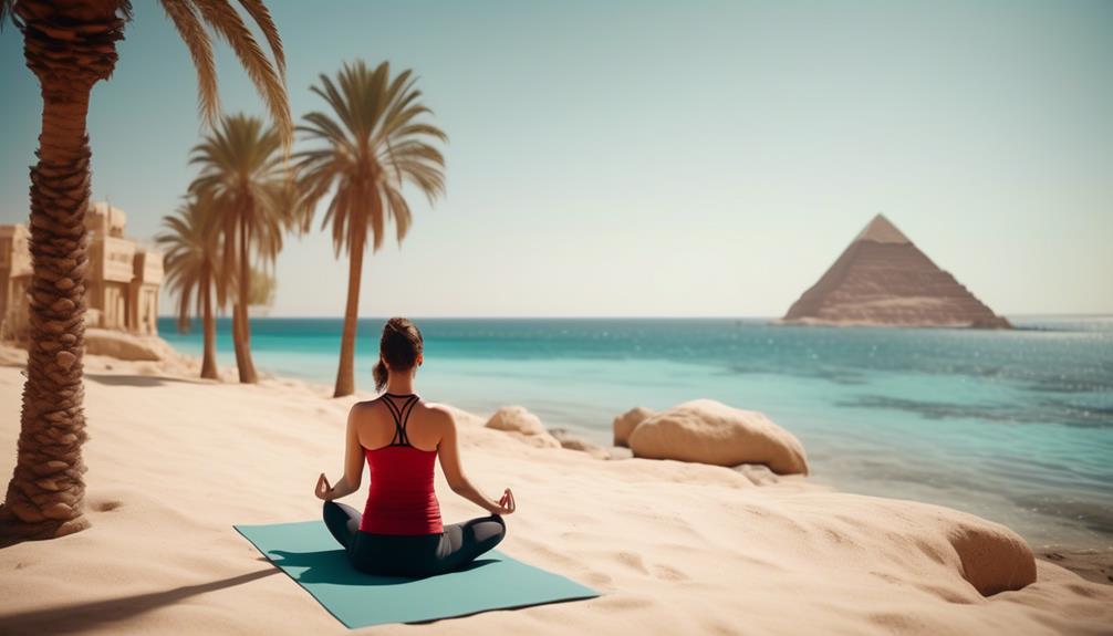 luxurious yoga retreats in egypt